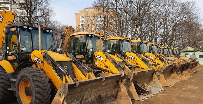 Аренда экскаваторов  погрузчиков JCB